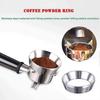 Espresso Dosing Funnel, Stainless Steel Magnetic Coffee Dosing Ring 51Mm
