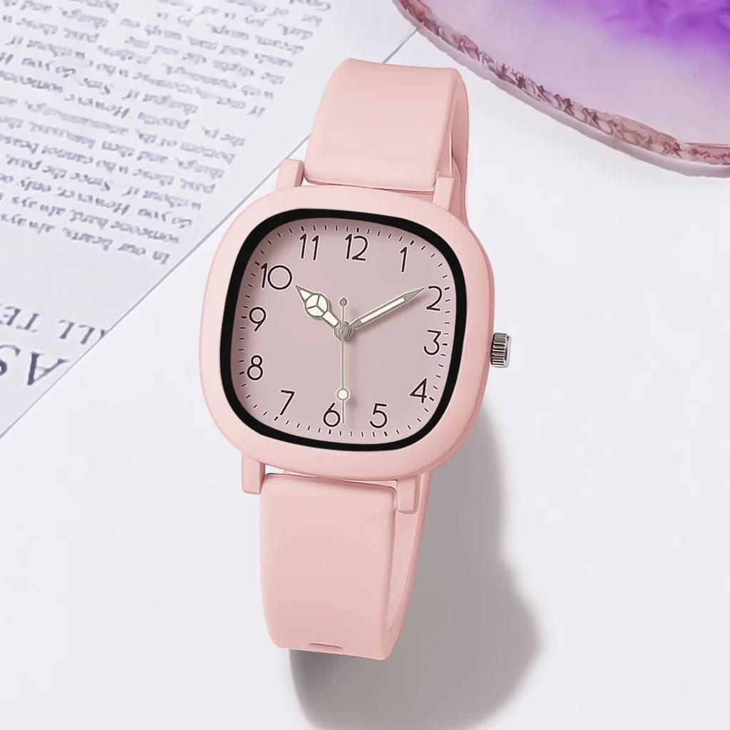 Fashion Women Watch Silicone Quartz Wristwatches for Woman Clock Christmas Gift Valentine's Day Ladies Watches Relogio Feminino