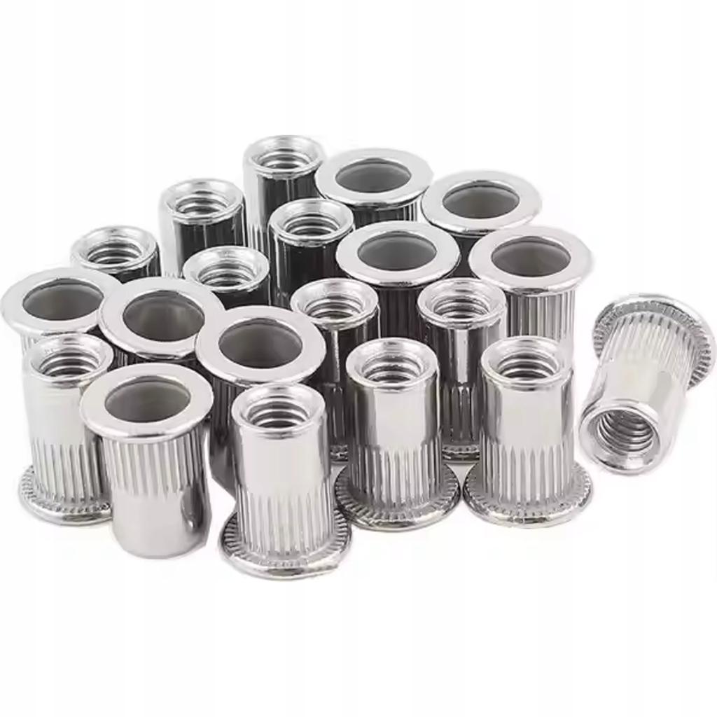 Nitonakrętki Walcowe M8 Falon Tech 50 Szt. 1.0-3.5 Mm