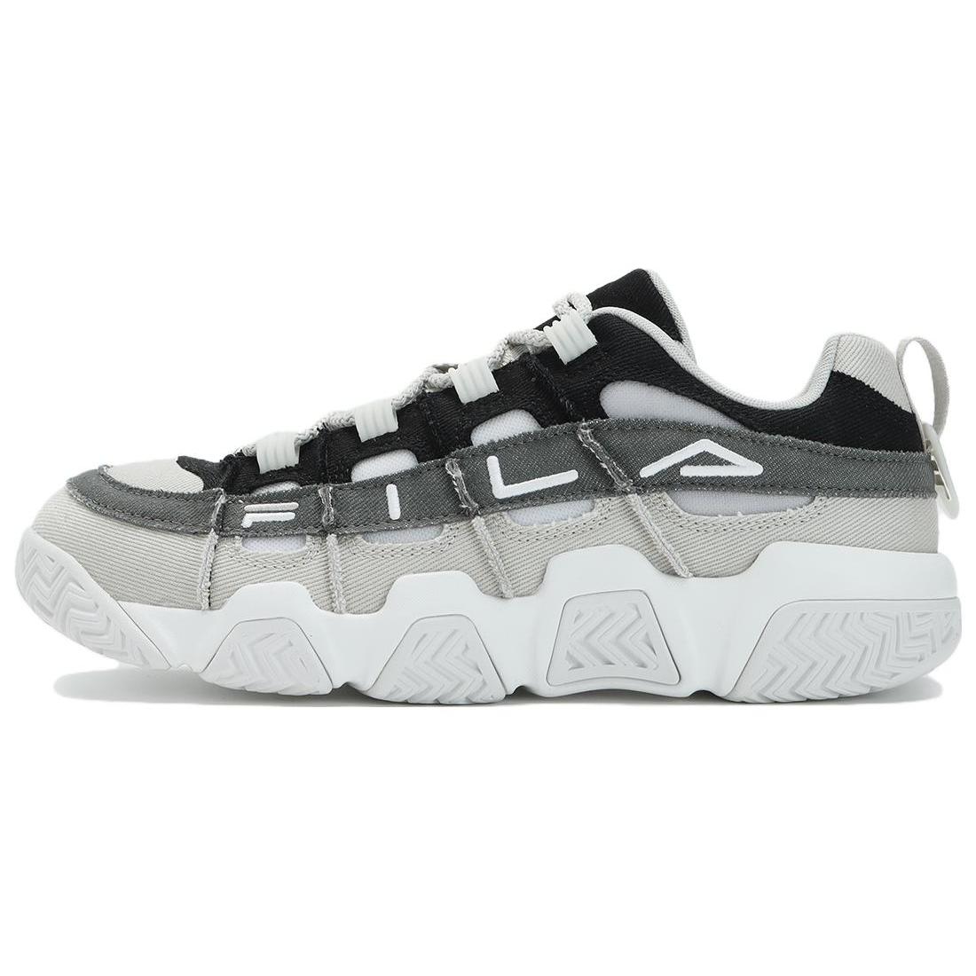 

New FILA Barricade Basketball Shoes White Grey Black T12M333201FVA 42.5