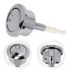 1pc Flush Toilet Seat Water Tank Button Round Valve For Geberit Type 280 Replacement  Dual Actuation Push Button 274.006. KG. 1