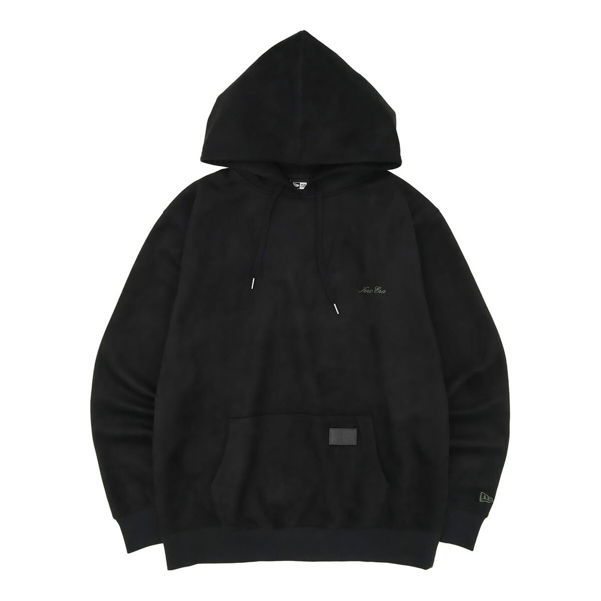 

Толстовка с капюшоном из замши ONSPOTZ Custom Made Gray L ПУЛОВЕР ИЗ ПОЛИЗАМШИ HD OS LEATHER PATCH [New Era] Черный/Темный