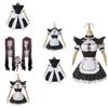 Nekopara Chocola Vanilla Cat Maid Dress Cosplay Costume Wig Breathable Exquisite Workmanship