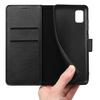 Wallet Case - PHONILLICO - Samsung S21 PLUS - Black - Leather Effect - Stand Function
