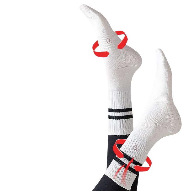 QYZJ Non-slip Silicone Yoga Socks + Free Gift! Mix & Match Sets Available. Contact for Details.
