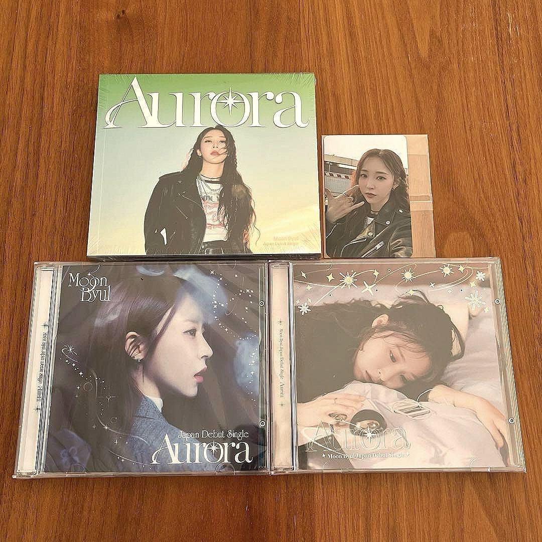 

[USED] Moonbyul Aurora album autograph session trading card included