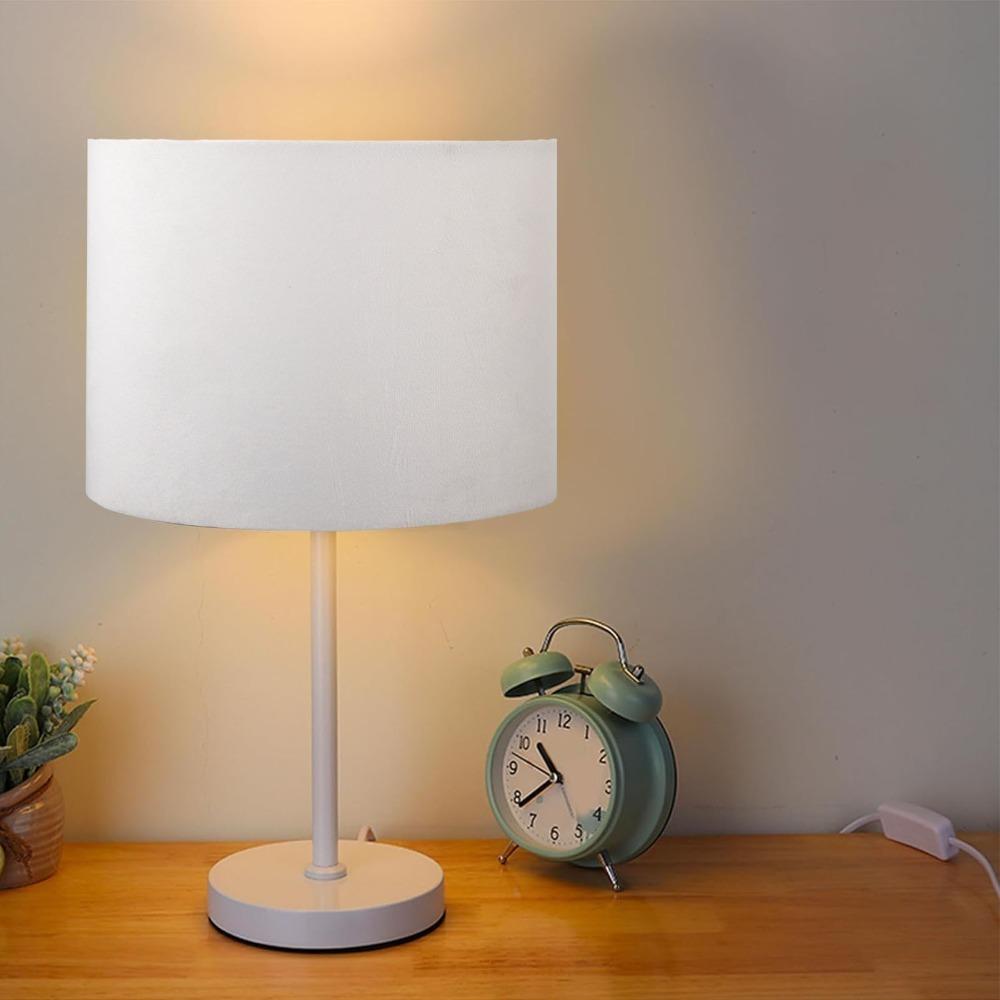 7.1 inch Height Lamp Cover Velvet Fabric Small Lamp Shades Modern Lampshade  Floor Lamp белый