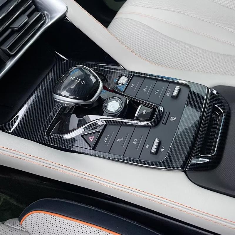 Fits BYD Song and BYD Song Plus: Steering Wheel, Air Vent, Dashboard, and Center Console Interior Decorations.