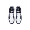 Jordan 1 Mid White Metallic Gold Obsidian GS 554725-174