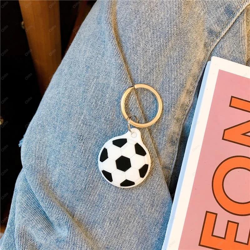 Cute Cartoon Soft Silicone For Airtag Case Protective Silicon Cover For Apple Airtags Holder KeyChain Shell Air Tag Tracker