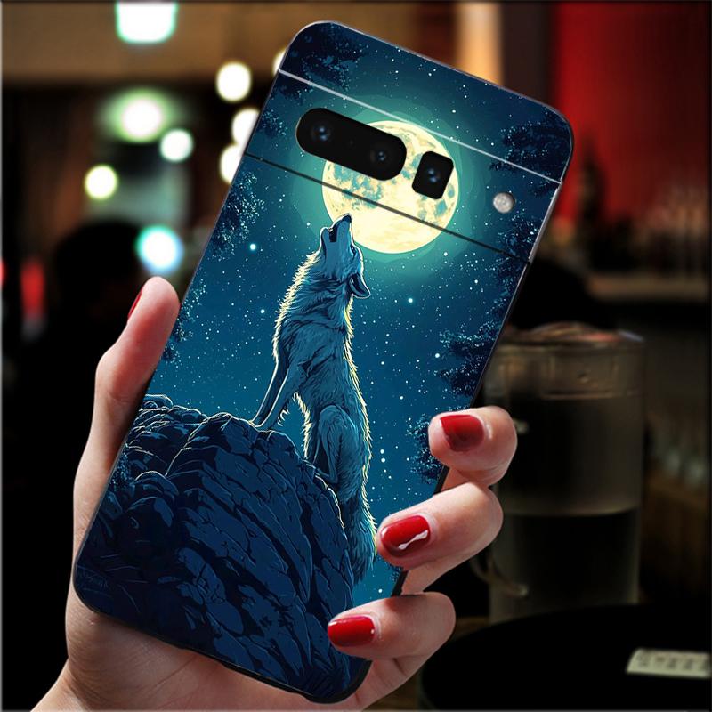 

Phone Case For Google Pixel 10 9 Pro XL 9A 8 7 6 Pro Pixel 8A 7A 6A Pixel 8 7 6 5 Wolf Google Pixel 8 Pro