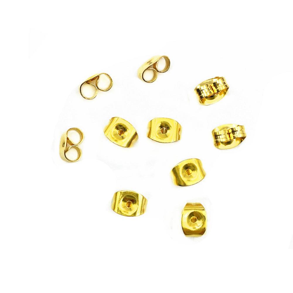 Earrings Hypoallergenic Butterfly Stainless Steel Ear Nut Locking Earring Backs Replacement Secure