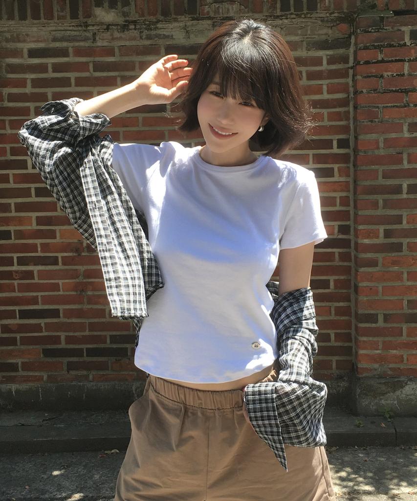 MONGDOL Essential Round Neck Short Sleeve T-Shirt Mdts073_10 Colors