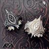 Vintage Gotische Open Ring Onregelmatig Patroon Sieraden voor Mannen Vrouwen Unieke Feestaccessoires Cadeau
