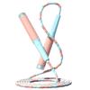 Jump Rope Adjustable Length Tangle Free Segmented Beaded Skipping Rope Fitness Jumping Rope for Kids Men and Women
