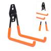 Garage Wall Mount Hooks for Tools, Bicycles, Skateboards, Ladders, and More