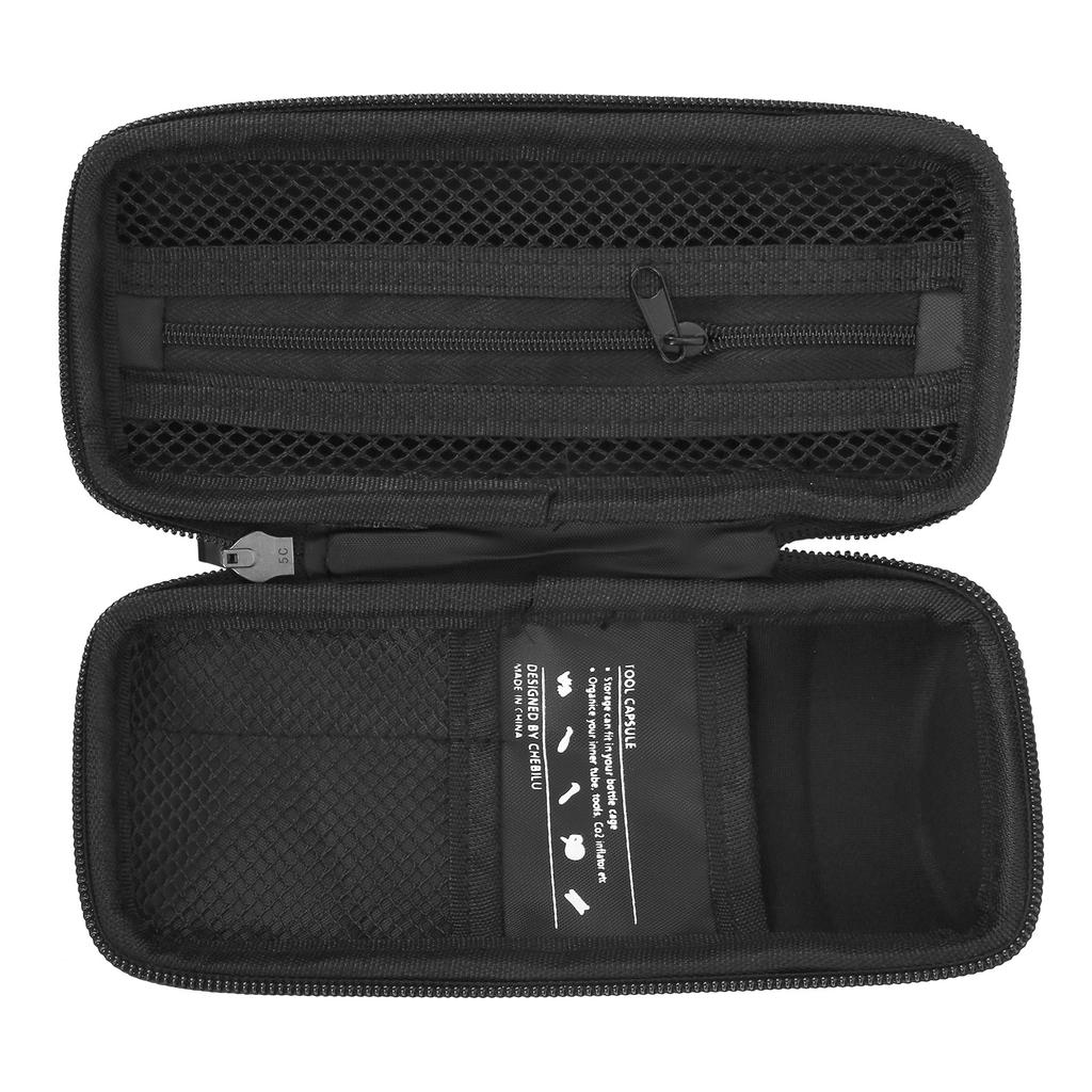 Bottle Shaped Bicycle Bike Bag Box Portable Cycling Repair Tool Kit Storage Holder CaseS Carbon Black