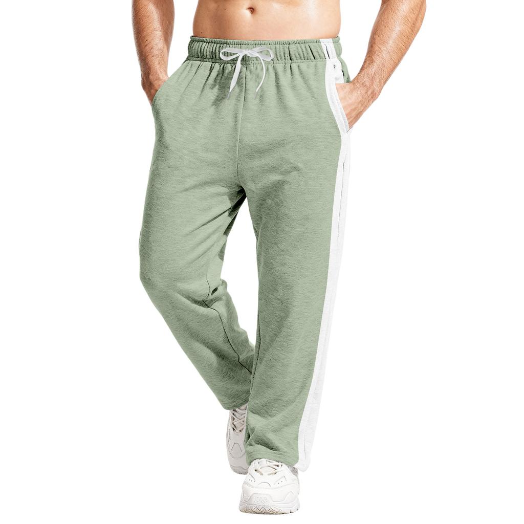 Men's Relaxed-Fit Casual Sweatpants With Stretch Waistband And Drawstring Yoga Pants