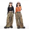 Jazz girls clothing street dance children's trendy clothing jazz performance clothing hip hop trendy children's clothing hiphop performance clothing a