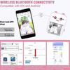 Portable Printer Bluetooth Connection Inkless Thermal Student Pocket Mini Label Printer School Office Supplies Stationery