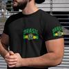 T-shirt Brasile Camicia Bandiera Brasiliana Maglietta Grafica Stampata Brasile T-shirt Orgoglio Brasiliano Uomo Donna Moda Girocollo Maglietta in Cotone Top