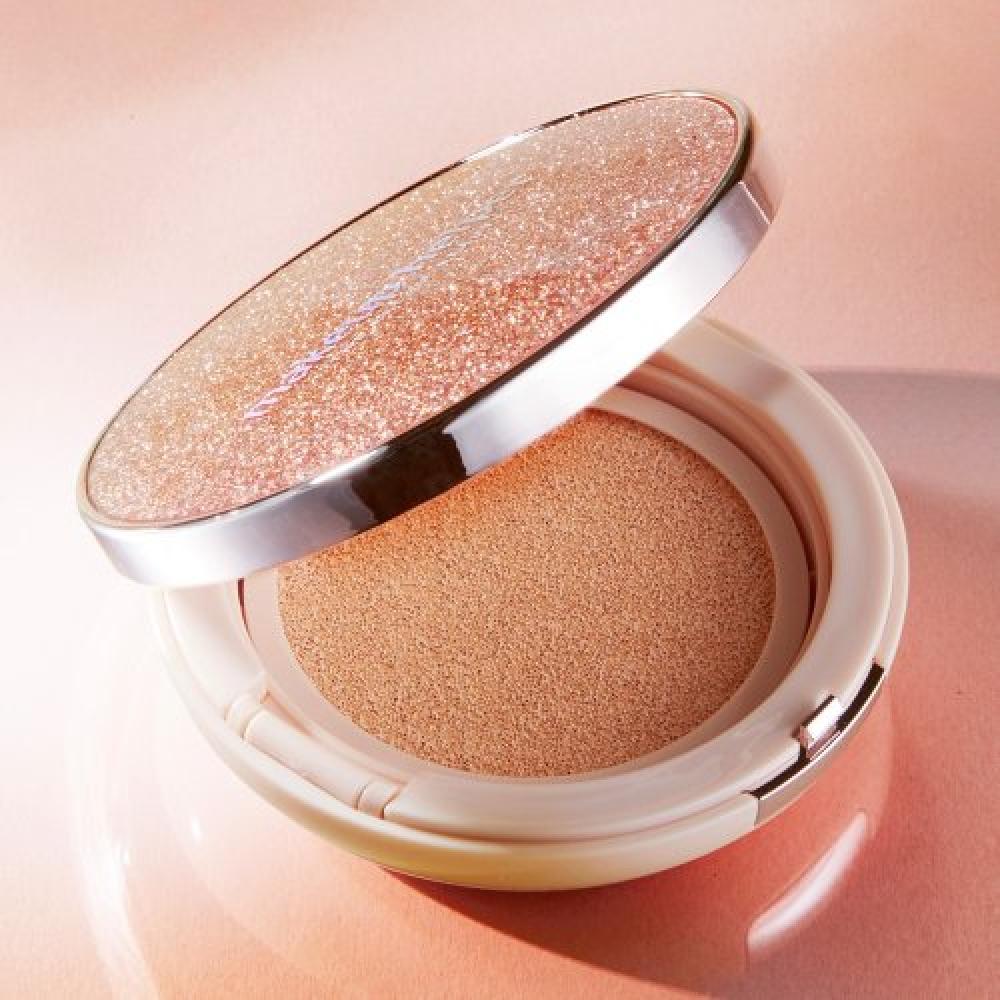 Makeup Helper Ampoule Glow Cushion 23g Rose Glitter