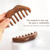 1Pc Sandalwood Eye Nose Meridian Massager Body Facial Massage Comb Wooden Handle Sandalwood Acupuncture Point Massager