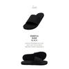 Indosol Essential Slide   Black Slipper