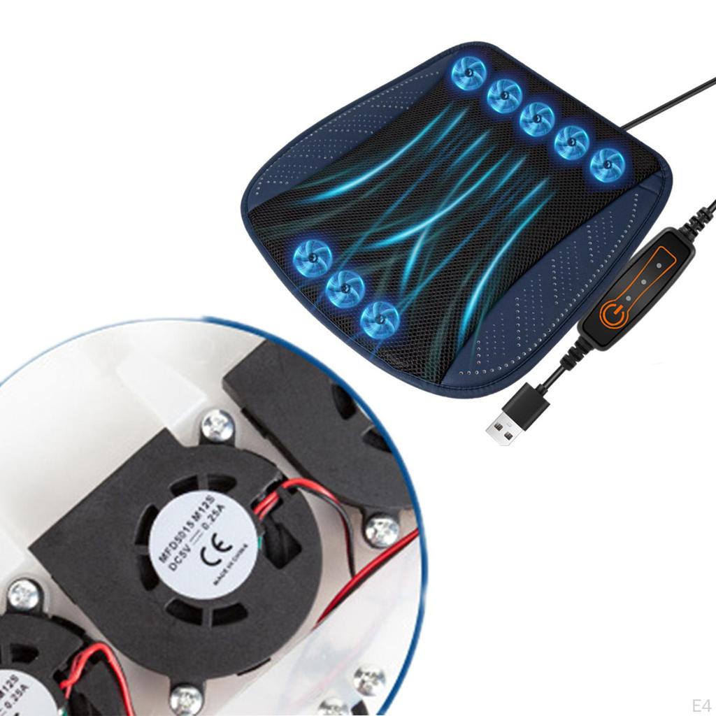 Auto-Vordersitz-Kühlkissen, Kissenbezug, USB für SUV,