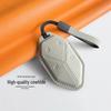 2026 Fangchengbao Tie 7/3 Leather Key Cover for Leopard 8/5 Car Key Modification