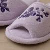 Senko [Sybilla] Compartir Toilet Slippers, One Size Fits All, Purple, 62157