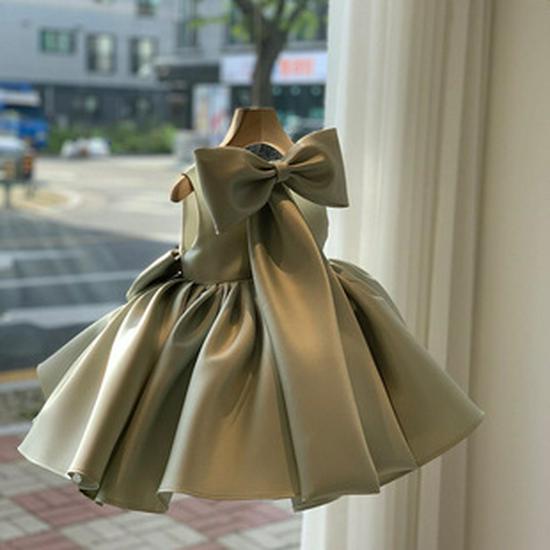Frühlings-Blumenmädchen- und Geburtstagsprinzessinnenkleid 2025 – Luftiger Tüll für Hochzeiten und Auftritte