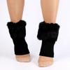 Women's Winter Woolen Sock With A Flip-top Knitted Woolen Sock