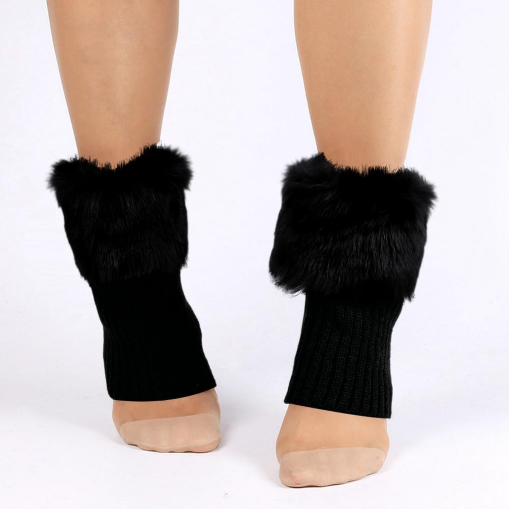 Women's Winter Woolen Sock With A Flip-top Knitted Woolen Sock
