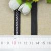 5 meters/16.4ft each pack 1.1cm wide Vintage Cream Wave Braided Lace Trim Decorative Woven Fabric Ribbon for Gowns Costume Sewing DIY Craft Supplies