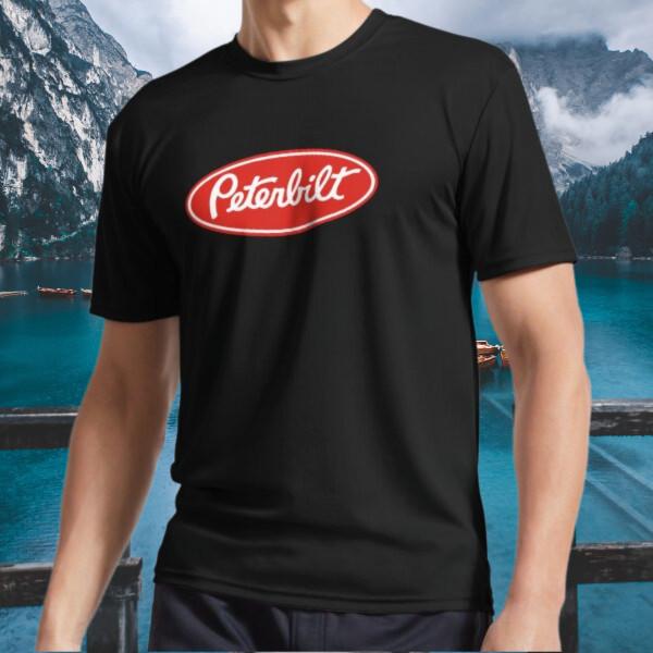 

New Shirt red peterbilt Logo Active T-Shirt Funny Size S to 5XL M