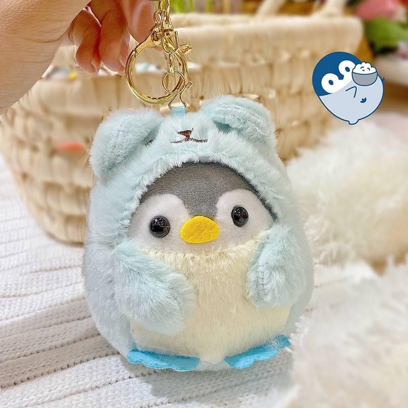 Penguin Plush Backpack Pendant With Comfortable Material For Kids Decor