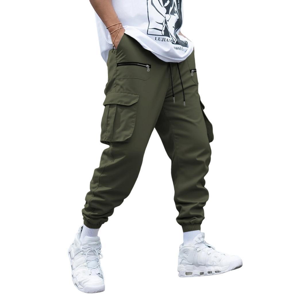 Men's Loose Fit Multi-Pocket Outdoor Casual Cargo Pants