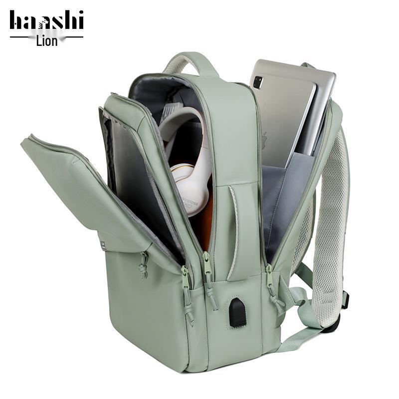 Trendy Waterproof Large-Capacity Backpack for Men & Women - Stylish for Travel & School
