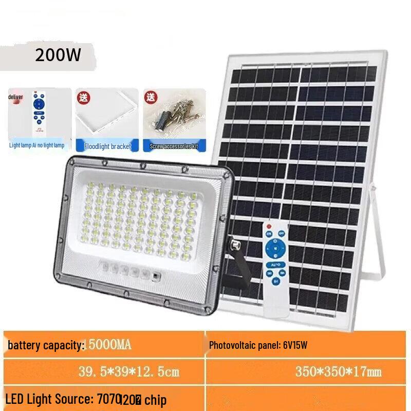 UOSU Outdoor Solar Panel Floodlight