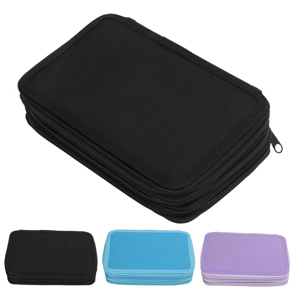 Pencil Bag Exquisite High Durability Large Capacity Comfortable Hand Feel Large Pencil Case for Home