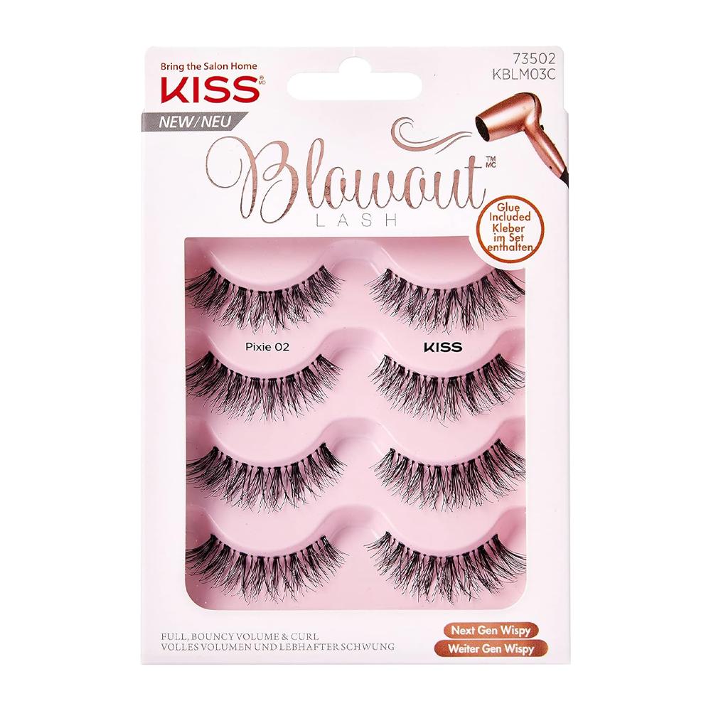 Sztuczne rzęsy na pasku Blowout Pixie x4 Kiss 02