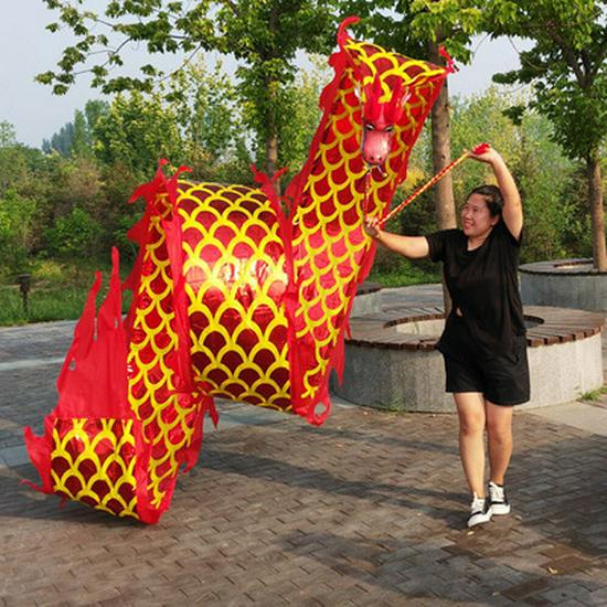 Double-Sided Dragon Dance Ribbon for Beginners - Adult Fitness & Square Dancing