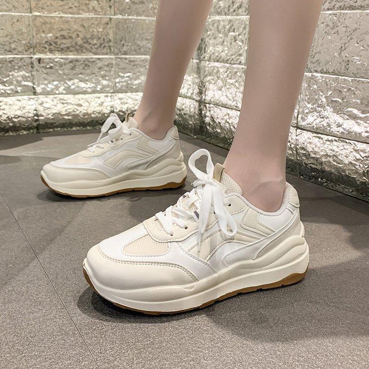 Summer New Platform Platform Sneaker Female Students Fashion Outerwear Leisure Sports Cortez Female Height Increasing