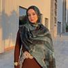 Watercolour Printed Modal Hijabs for Women Breathable Light Weight Cotton Viscose Scarf Soft Muslim Women Shawl Headscarf 2026