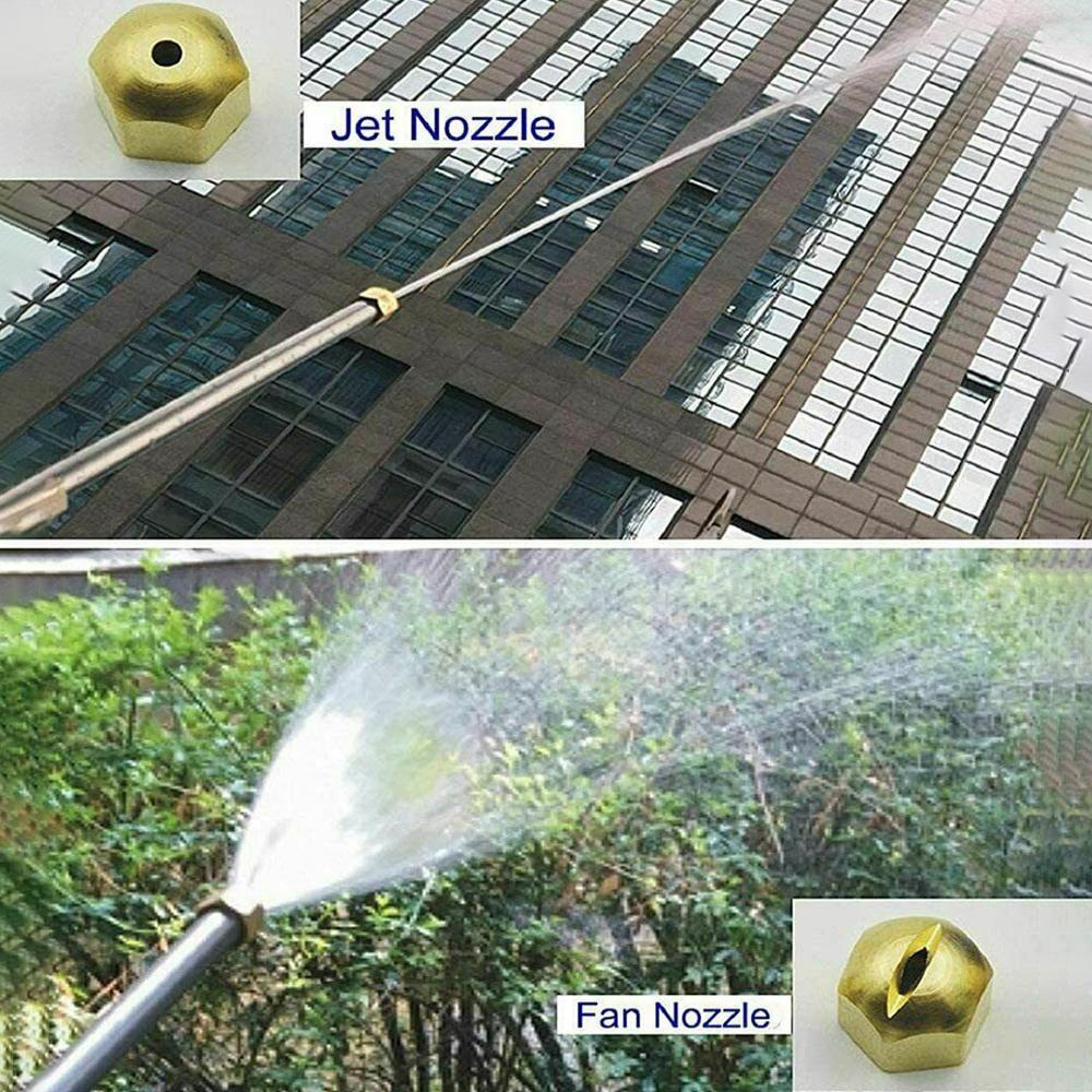 High Pressure Water Gun Car Washing Garden Cleaning Wand Nozzle Wand Attachment Portable Water Sprayer Accessories