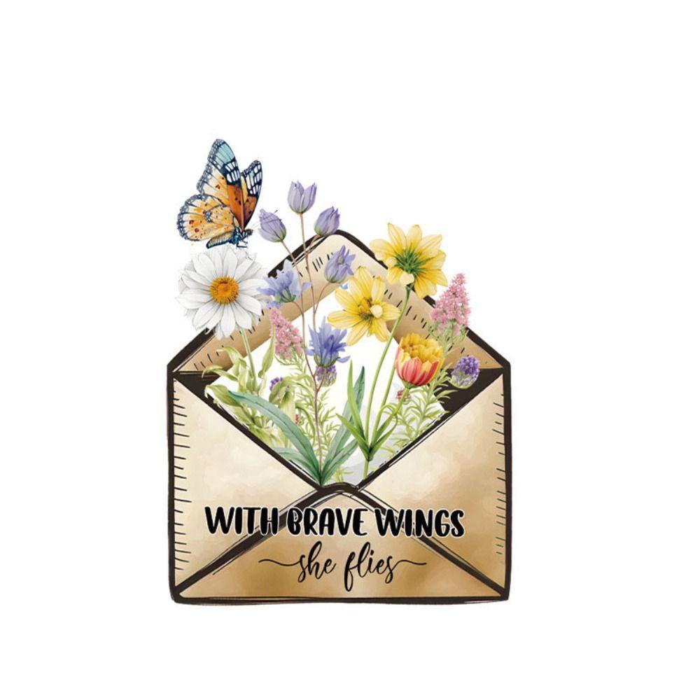 Multicolor Floral Butterfly Decals PVC Wall Mural Gift Butterfly Toilet Stickers