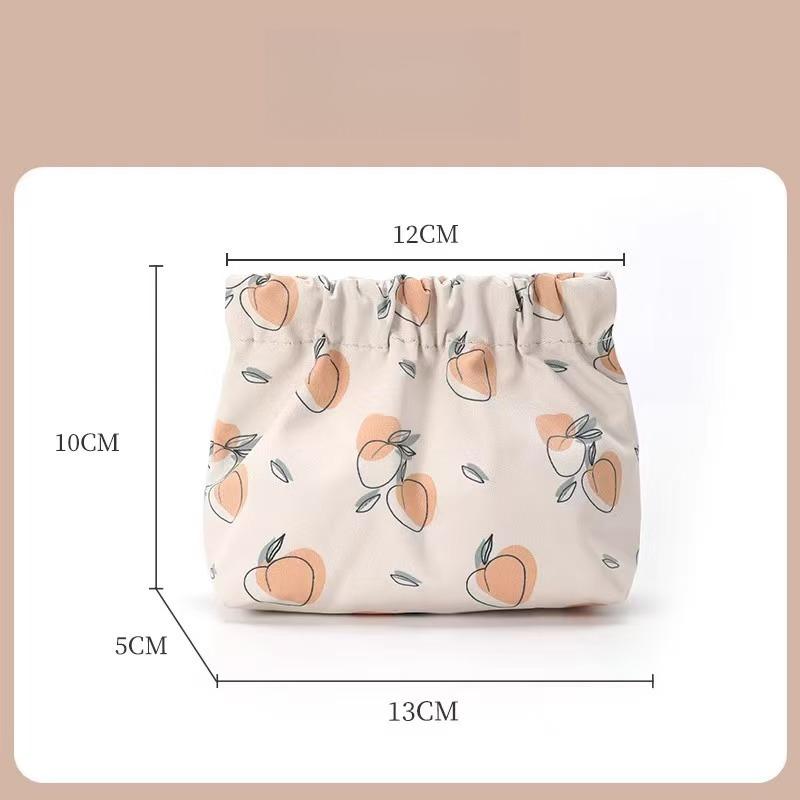 Portamonete a Chiusura Automatica Mini Borsa Portatile per Chiavi Cosmetici e Snack
