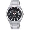[Citizen Q & Q] Men's Radio Wave Solar Analog 10 ATM Waterproof Battery Replaceable No Time Adjus...