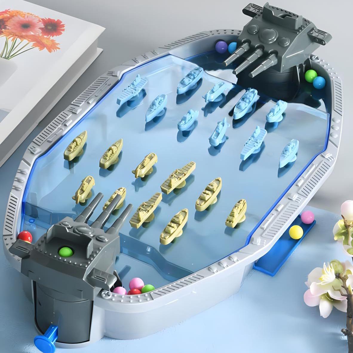 

Cross-Border Children s Navy Battle Double Play Machine: Interactive Parent-Child Educational Toy